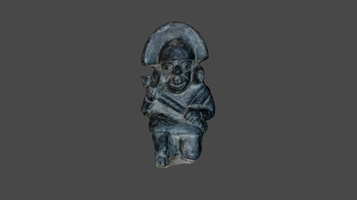 Cerámica de la cultura Mochica - Chimu 3D Model