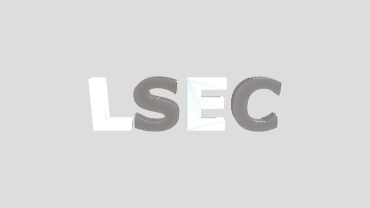 LSEC TEXT 3D Model