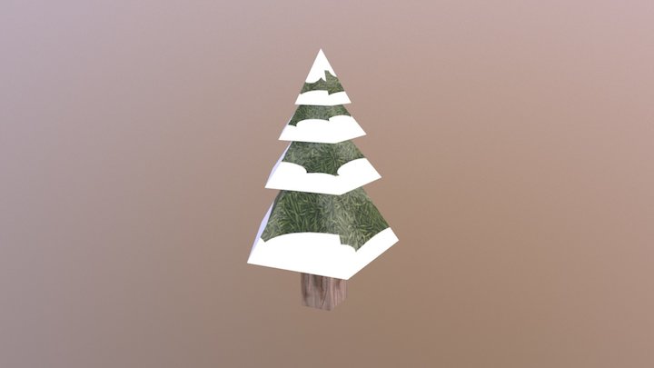 Christmas Tree Asset 3D Model