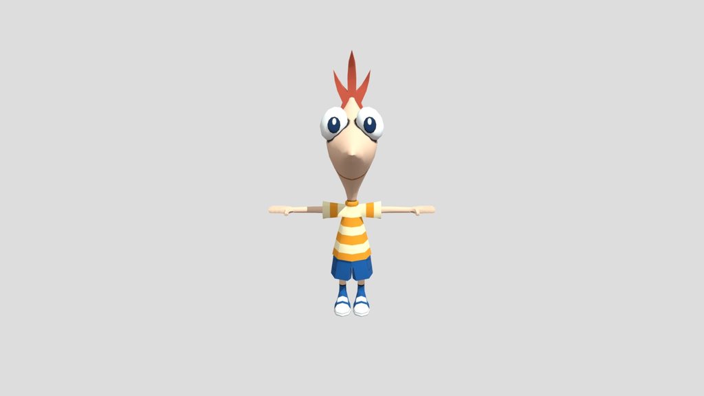 Phineas Rig Mixamo (Phineas and Ferb)