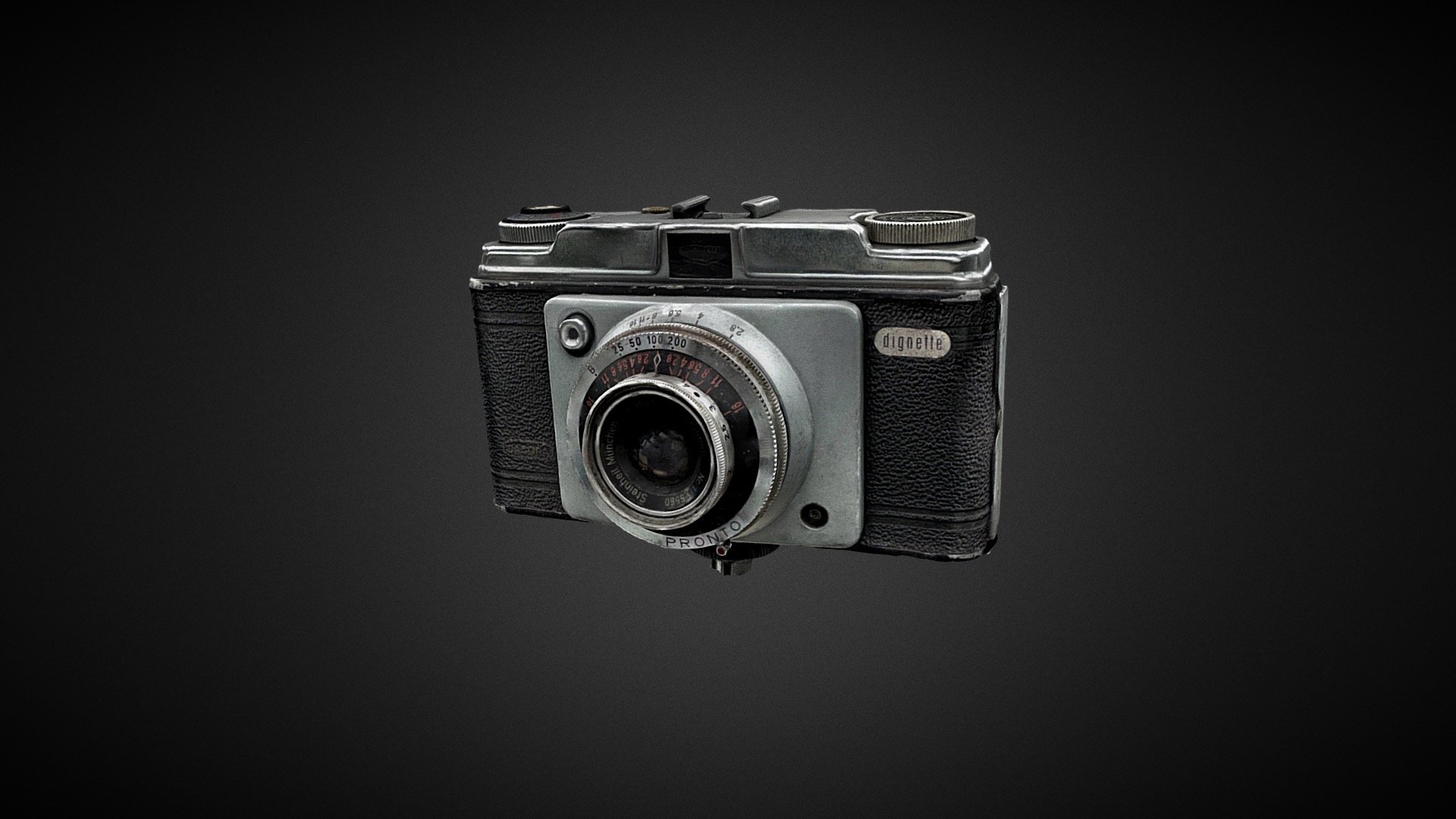 Dacora Dignette photo camera (1959) - Buy Royalty Free 3D model by ...