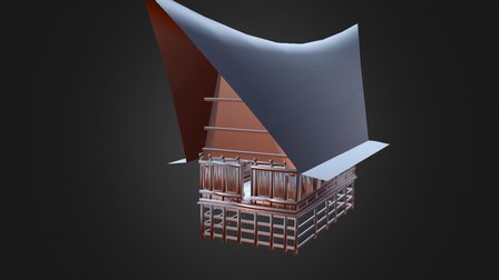 Rumah Adat 3D Model