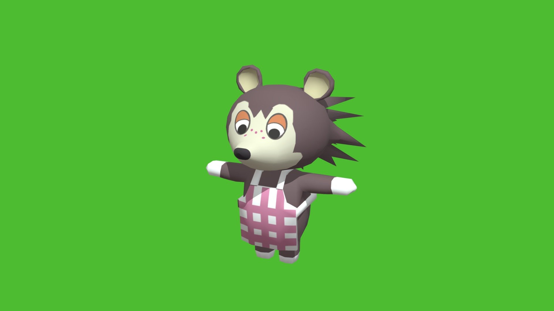 Sable_AnimalCrossing - 3D model by O-Sushi [be84368] - Sketchfab