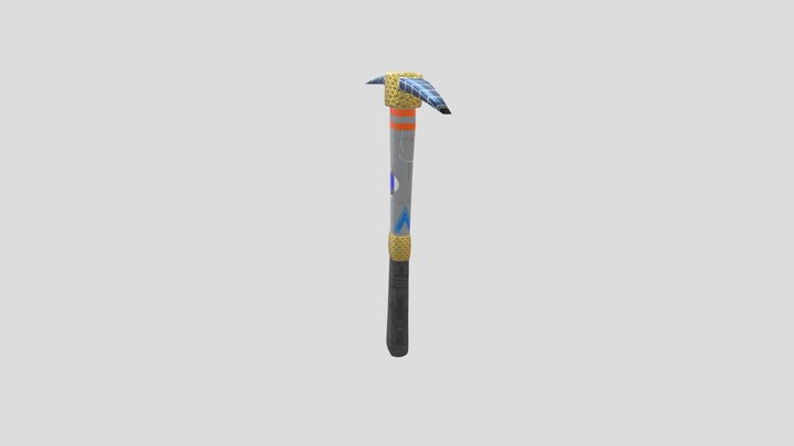 Satelitte Pickaxe 3D Model