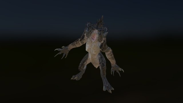 FO4 Deathclaw 3D Print 3D Model