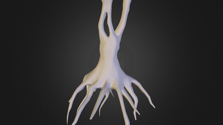 Mushroomtrees 3D Model
