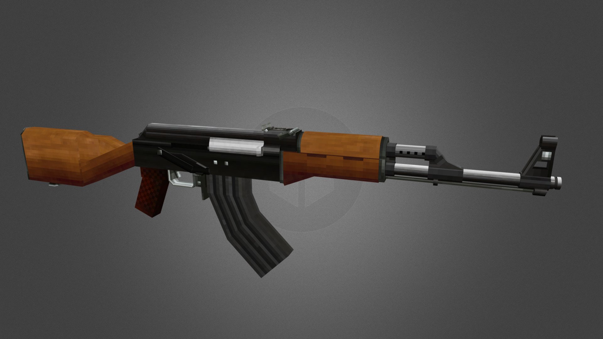 AK-47 - Download Free 3D model by thebradqq [be84d56] - Sketchfab