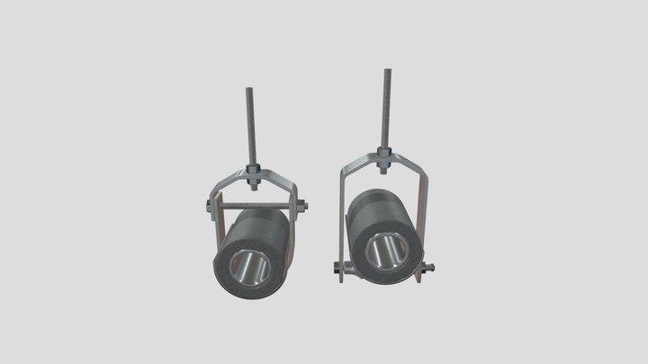 PIPE HANGER SUPPORT 3D Model