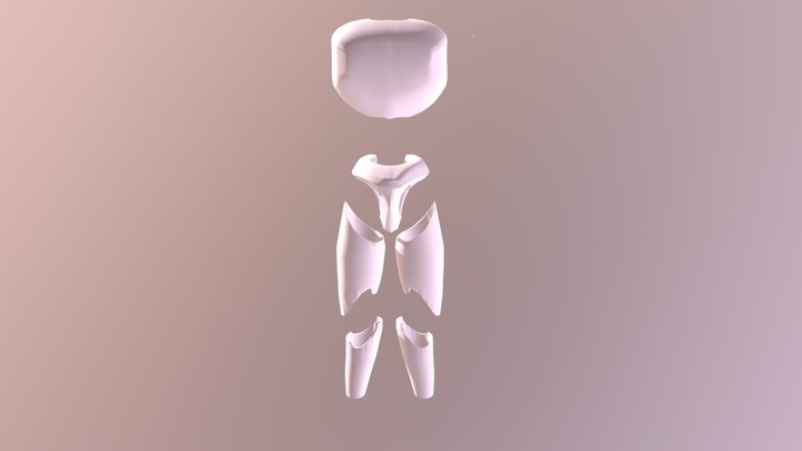 Personaje prueba 3D Model