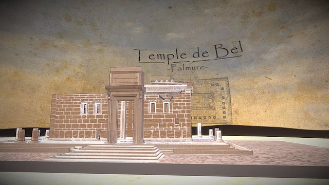 Temple De Bel 3D Model