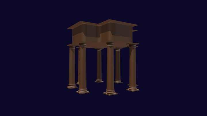 pillars 3D Model