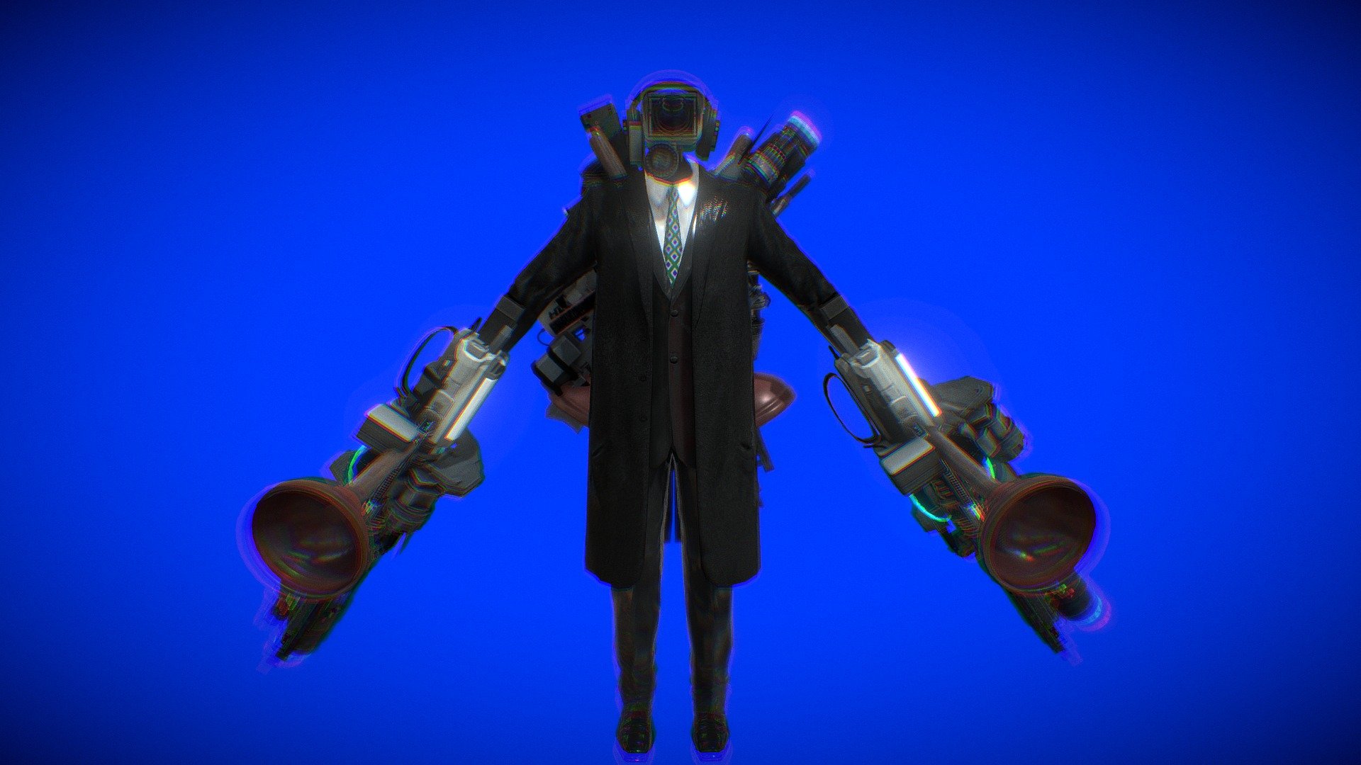 Cameraman (Armed) - Download Free 3D model by Xeniophases (GH0ST ...