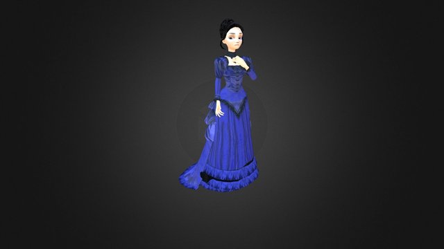 Zoha Vict Model Animation 3D Model