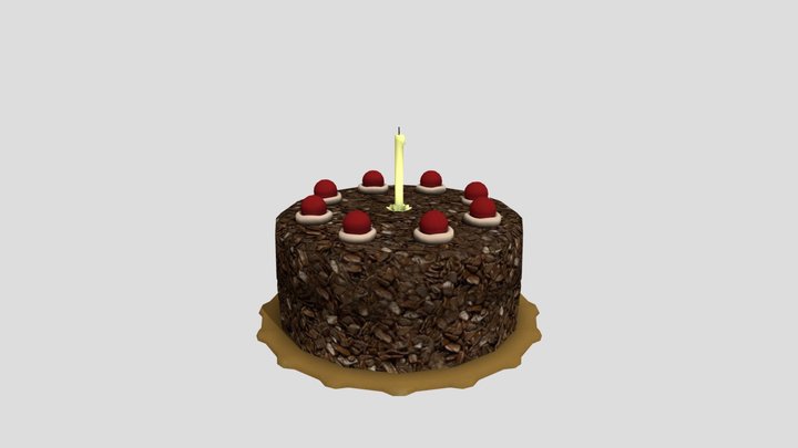 [Portal 1] Cake – Modello 3D gratuito STL