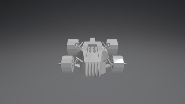 Race Car Sketchfab 3D Model