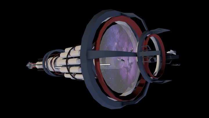 DM Space: Day 2 - Star Gates 3D Model