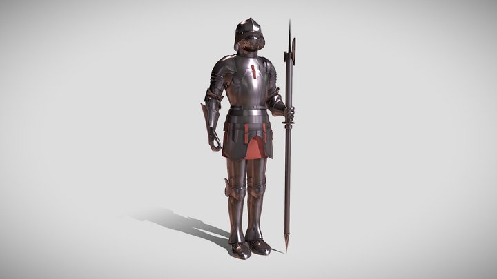 Knight Armour 3D Model