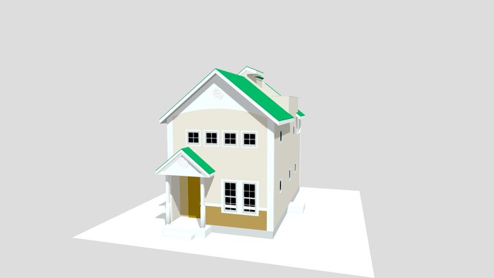 house_B4 3D Model