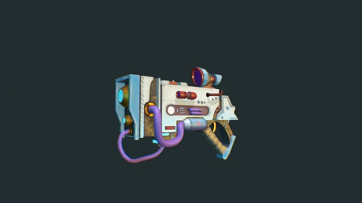 ice Gun 3D Model