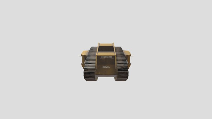 Tank Creation Work Experience (Sand Colourway) 3D Model