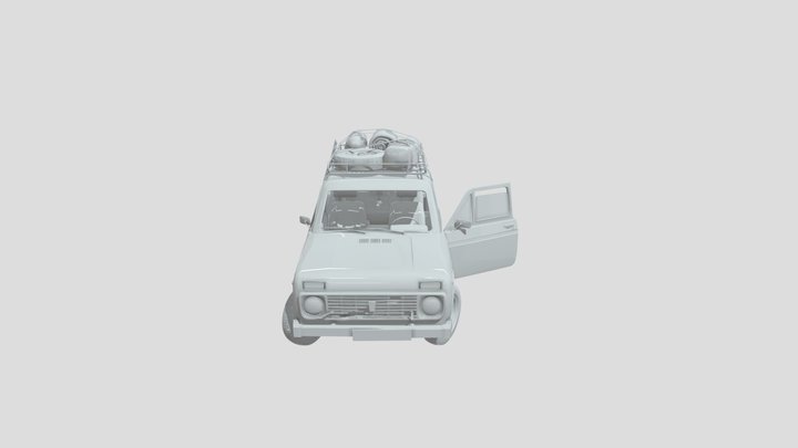 4x4 Draft v2 3D Model