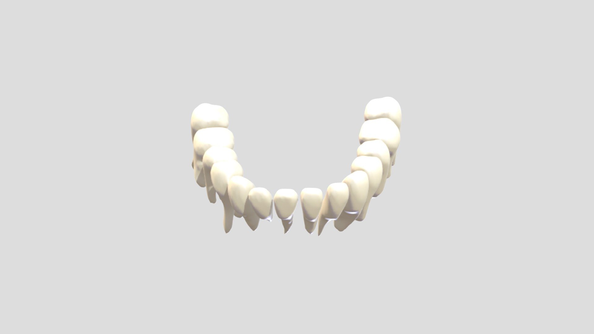 lower_teeth - 3D model by mi2rl.amc [be8ff95] - Sketchfab