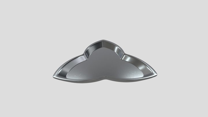 Silver Saucer 3D Model