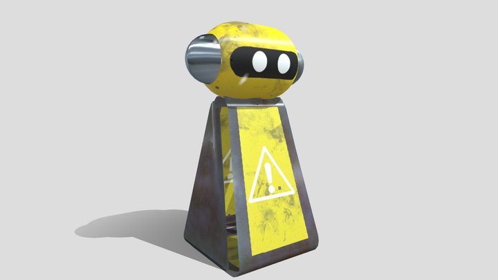 Cleaner_bot 3D Model