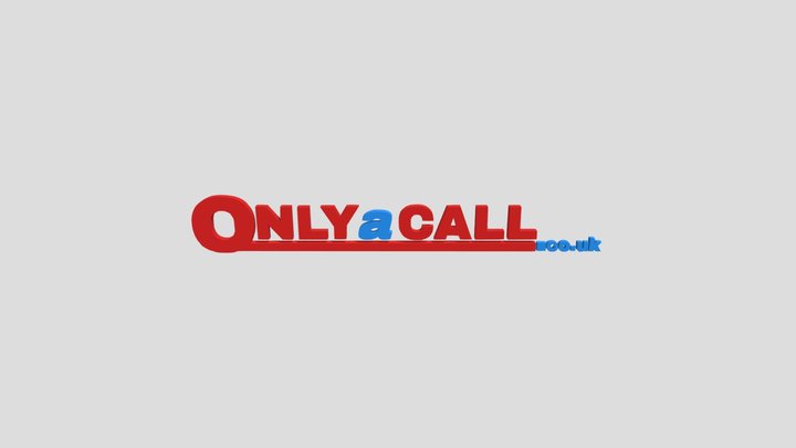 Only A Call Logo Recreation 3D Model