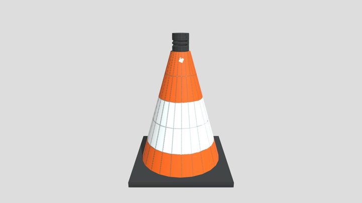 Traffic Cone 3D Model