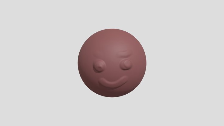 clay face 3D Model