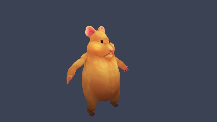 Hamster for Global Game Jam 3D Model