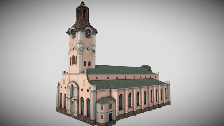 Storkyrkan 3D Model