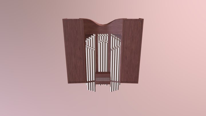 Musical Organ 3D Model