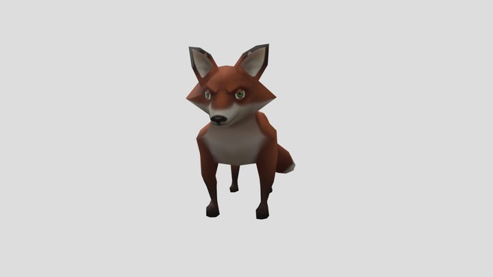 Fox: all animations – Modello 3D gratuito STL