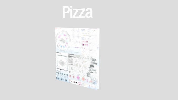 Y3_S2_Tijn_Pizza_TextureModel 3D Model