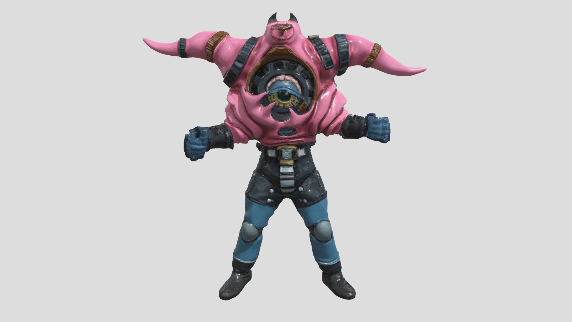 Cog-Impursonator - Power Rangers - Download Free 3D model by grantb833 ...