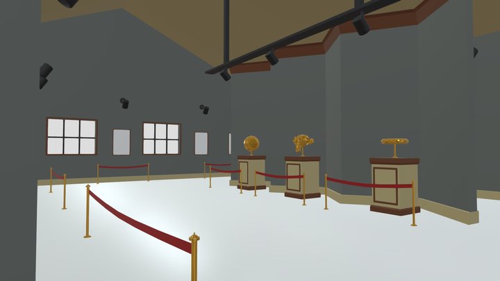 Art Gallery 3D Model
