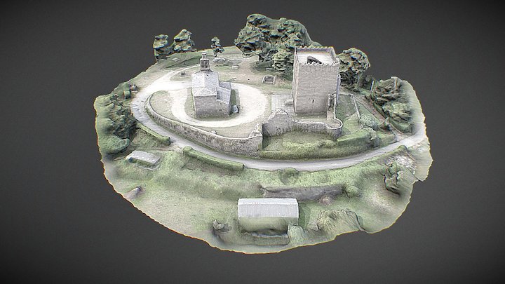 Castillo de castrouro 3D Model