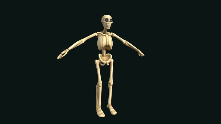 PlushSkele 3D Model