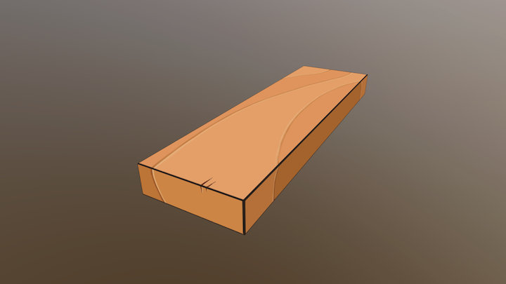Plank 3D Model