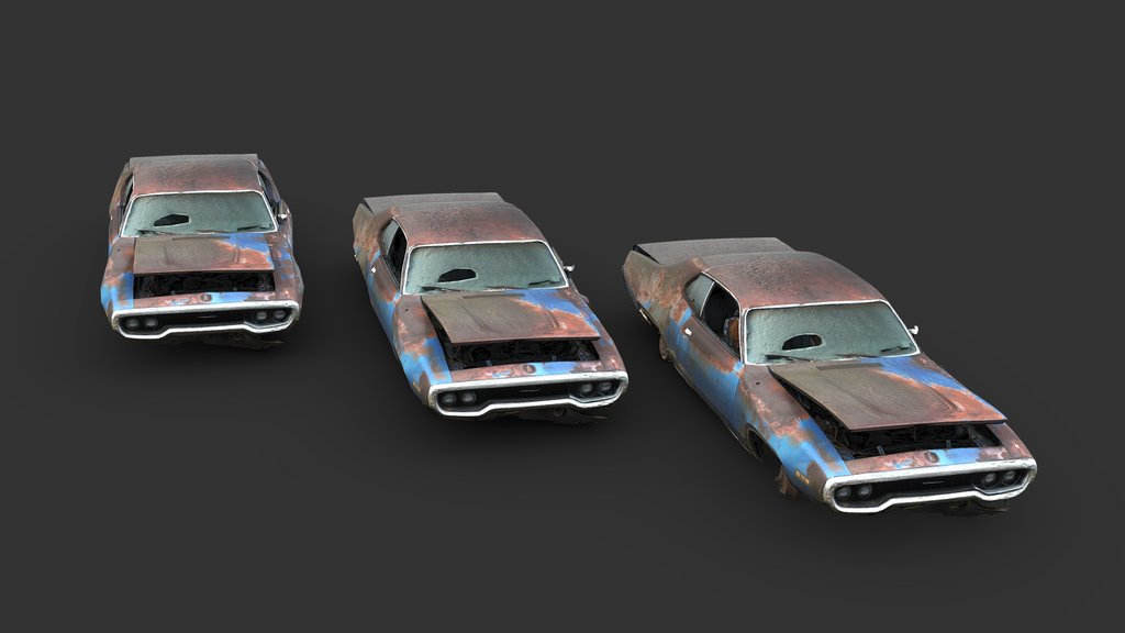 Automatic Reduction Test (Rusty Muscle Car)