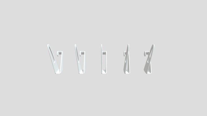 Велопарковка 3D Model