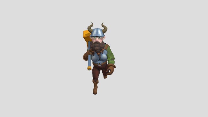 Dwarf 3D Model