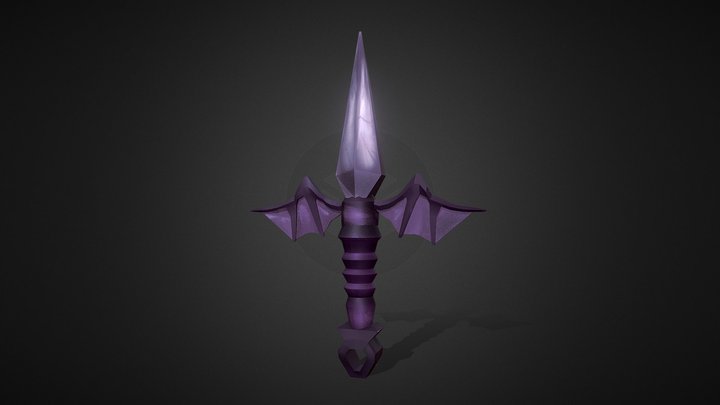 Bat Dagger 3D Model