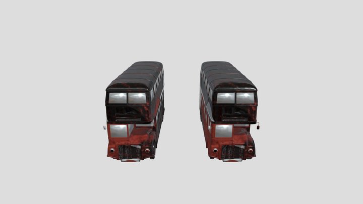 Routemaster Bus – Kostenloses 3D-Modell STL