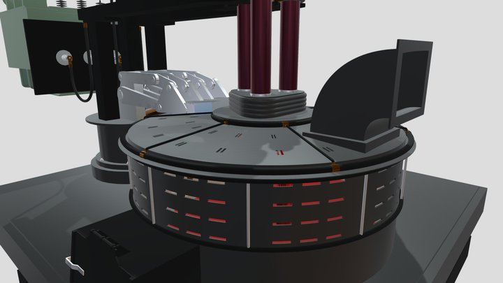 Electric Arc Furnace 8-23-23 3D Model