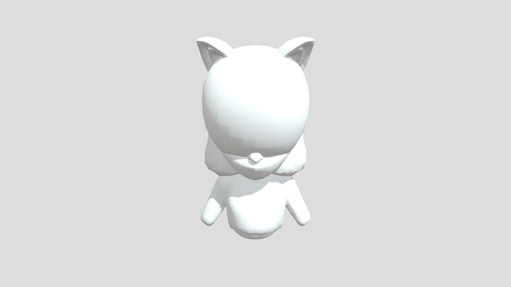 Blocking 3D personaje Tabia 3D Model