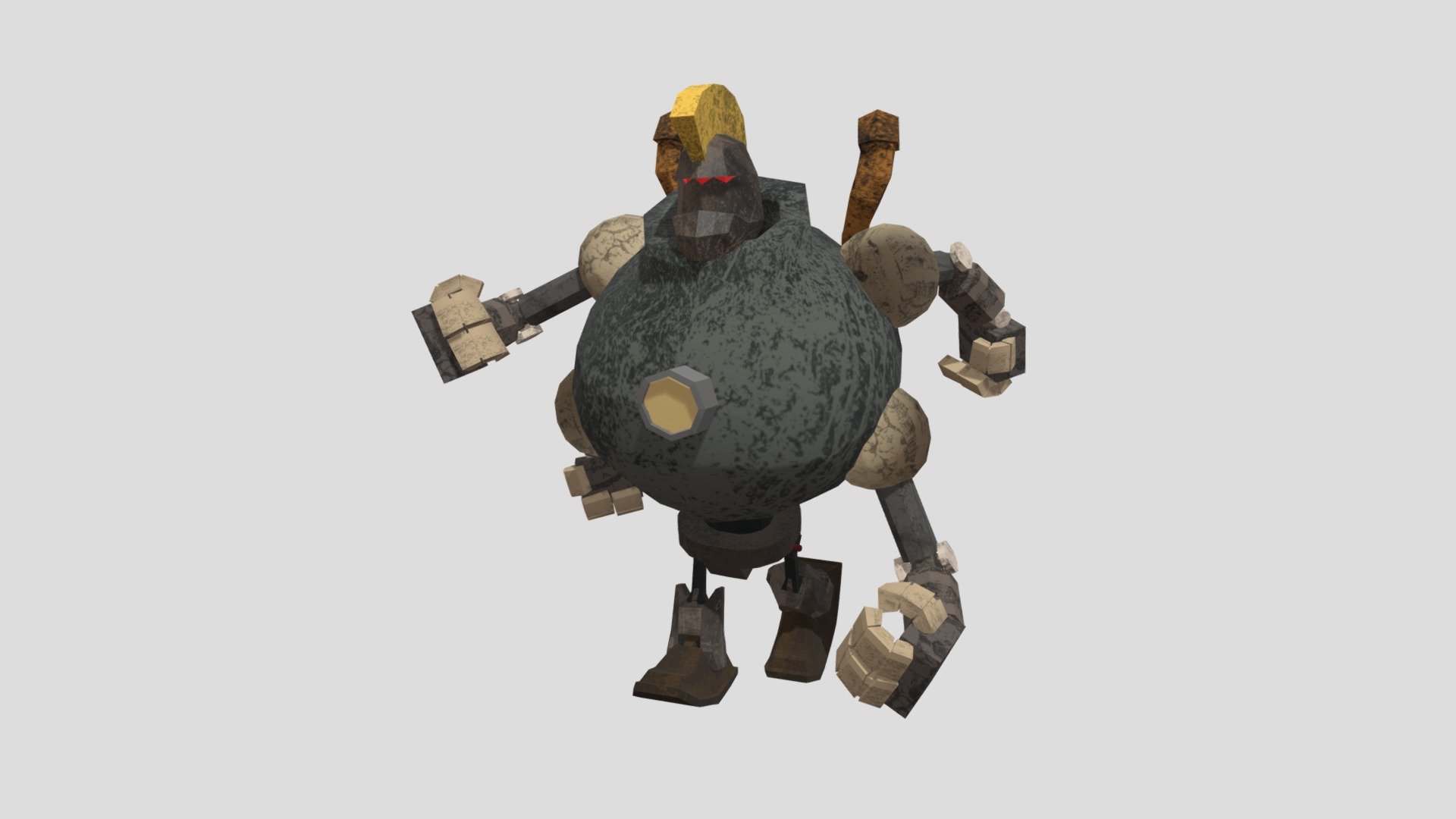 Row'Boy Heavybot walk animation