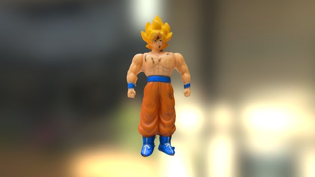 Son Goku Full 3D Model